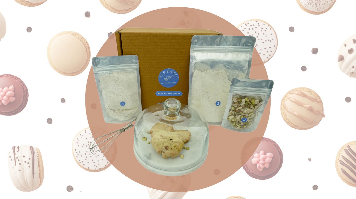 Spiced Dry Fruit Cookies Kit