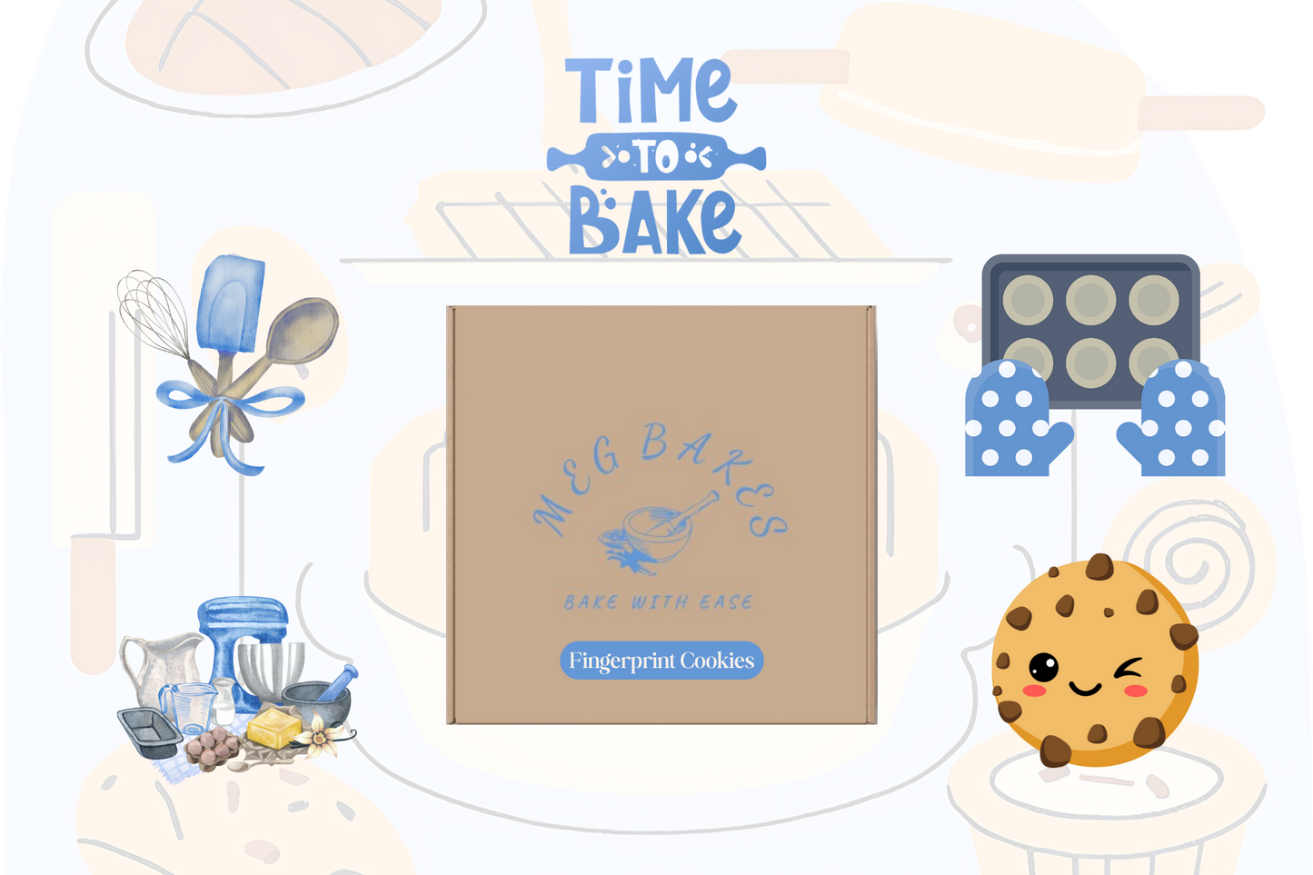 Fingerprint Cookies Kit